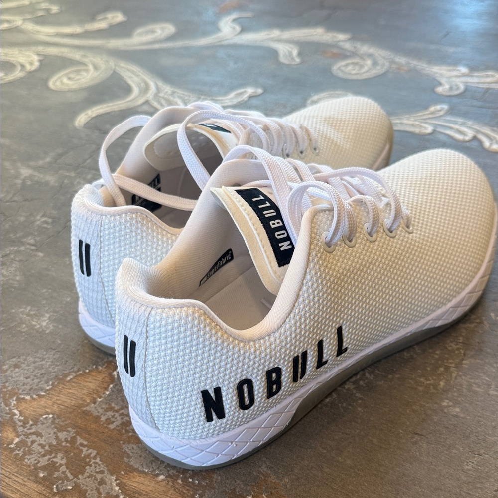 NOBULL White and Black Training Shoes